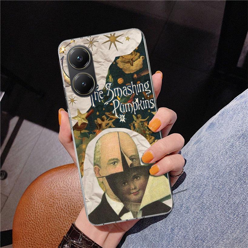 Rock The Smashing Pumpkins Phone Case For Xiaomi Poco X7 X6 X5 Pro F7 Ultra Redmi 15C 15 13C 13 12C 12 10 10A 10C 9 9A 9C 9T Cov