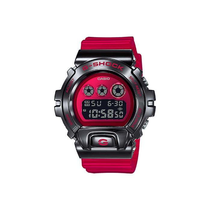 Casio Мужские часы Красные Полностью Металлические Серия GM-6900B-4PR GM-6900B-4PR