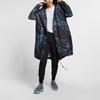 Nike Nsw Parka Aop Woven Print Mid-Length Hooded Jacket Men Outerwear Blue Black AR1599-010
