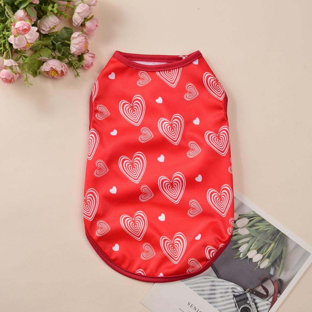 Сетчатая одежда для собак, милый жилет с буквенным принтом для маленьких собак, костюм для кошек, мягкий пуловер для французского бульдога, праздничная одежда для нарядов