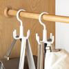 4 Claw Multipurpose Storage Hanger Hook Holder Wardrobe Closet Organizer Hanging Rack for Bags Jewelry Belt Clothes Hat Scarf