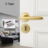 Competitive Price Privacy Door Knob Lock Easy Install  Lever Door Lock Handles Set Replacement Kit With All Screws Installation