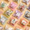 100Pcs Snack Bags Self-Adhesive Bags Transparent Sealed Packaging Bags Cute Cookies Packaging Bag
