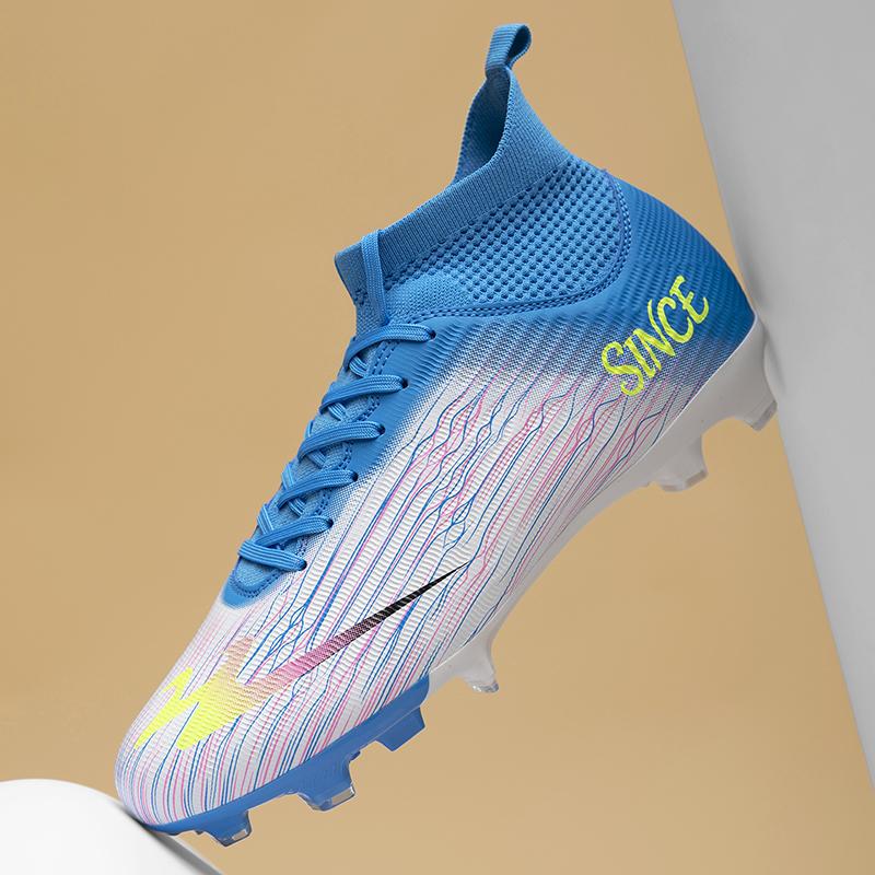 New Men Professional Football Boots Training Shoes Outdoor Sport Non-Slip Soccer Shoes Match Sneakers Grass Ultralight Unisex