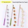 Chinese Style Long Strip Cat Teaser Stick Toy for Self-Play