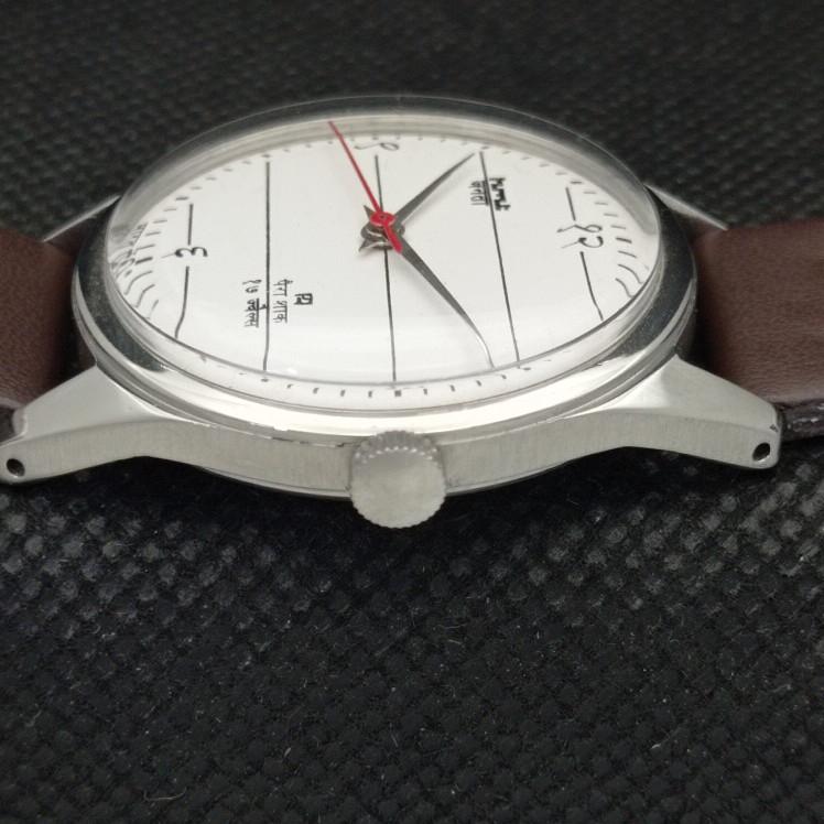 Б/У HMT JANATA индийские мужские механические часы a318146-1 Sku610c-a318146