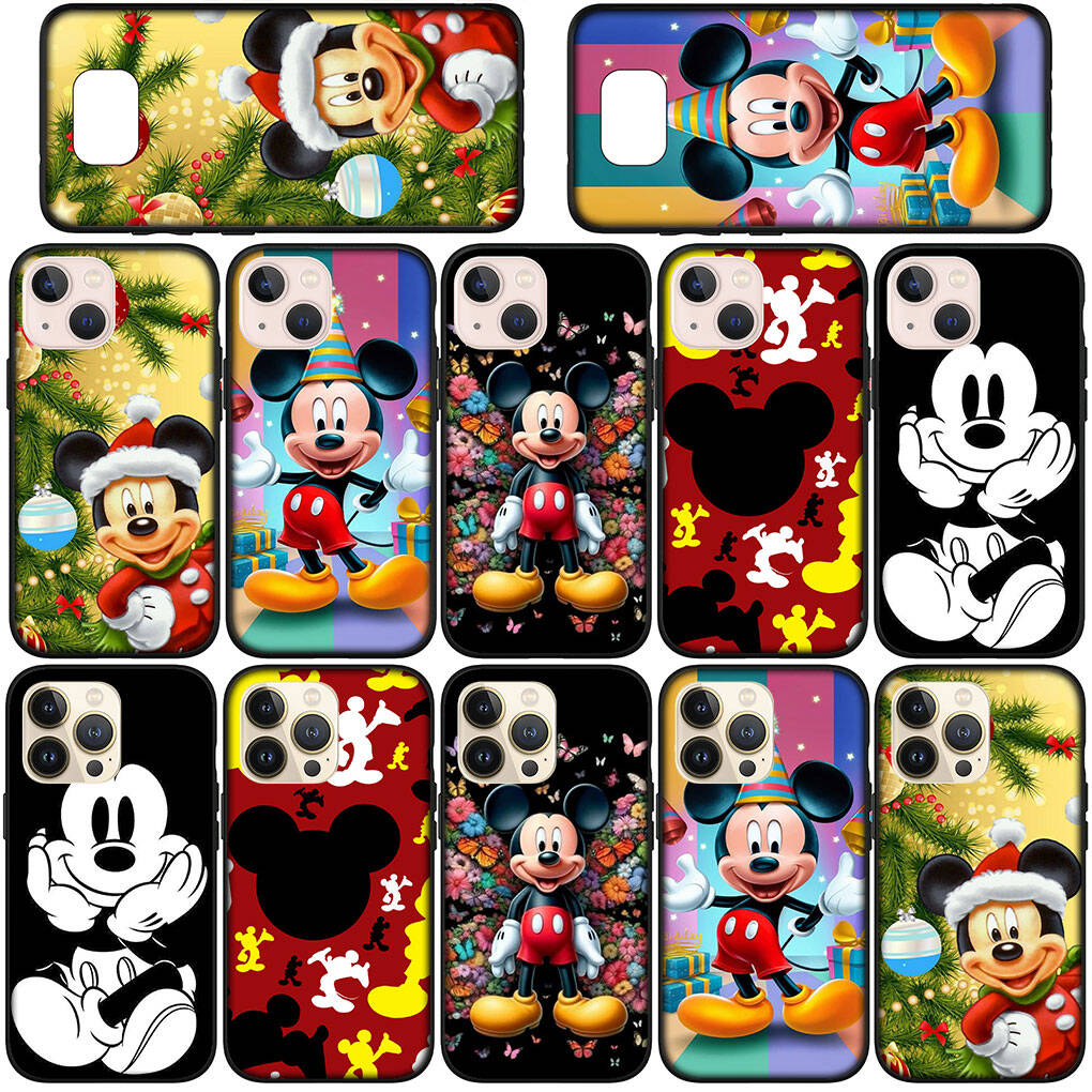 Phone Case for iPhone 17 16 15 Xiaomi Poco F8 F7 F6 X7 X6 M8 C85 C75 C71 Redmi Note 14 13 12 11 Pro Max A3 A4 9C 14C 13C 15C Mickey Comics Mouse Cover