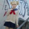 Костюм для косплея «My Hero Academy» на Хэллоуин, аниме Boku No Hero Academia Himiko Toga JK, униформа, свитер, пальто, парик, костюмы
