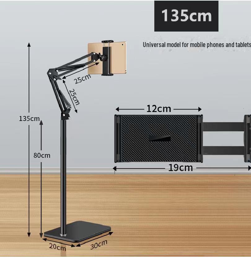 Напольный консольный кронштейн для планшета и телефона, металл, углеродистая сталь, для использования у кровати и на мобильном устройстве