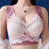 Plus Size Lace Bra Top Women Sexy Underwear Wireless Brassiere Seamless Full Cup Bras Comfortable Female Lingerie L-6L