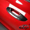 Накладки на ручки дверей снаружи в стиле карбона для KIA Stinger 2018 2019 2020 2026 2026 2026 (LHD/RHD)