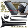 Автомобильный задний спойлер из углеродного волокна, боковой спойлер, крыло для VW GOLF 7 MK7 GTD R 2014-2018, автомобильный Стайлинг, авто