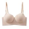 Summer Seamless Strapless Non-slip Half Cup Bra for Small-Chested Women
