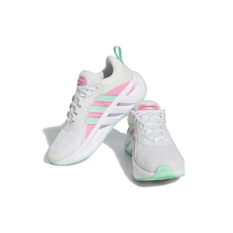 adidas CLIMACOOL ВЕНТИЛЯТОР Беговые кроссовки Женские Низкие Белый/Розовый/Зеленый HR0082