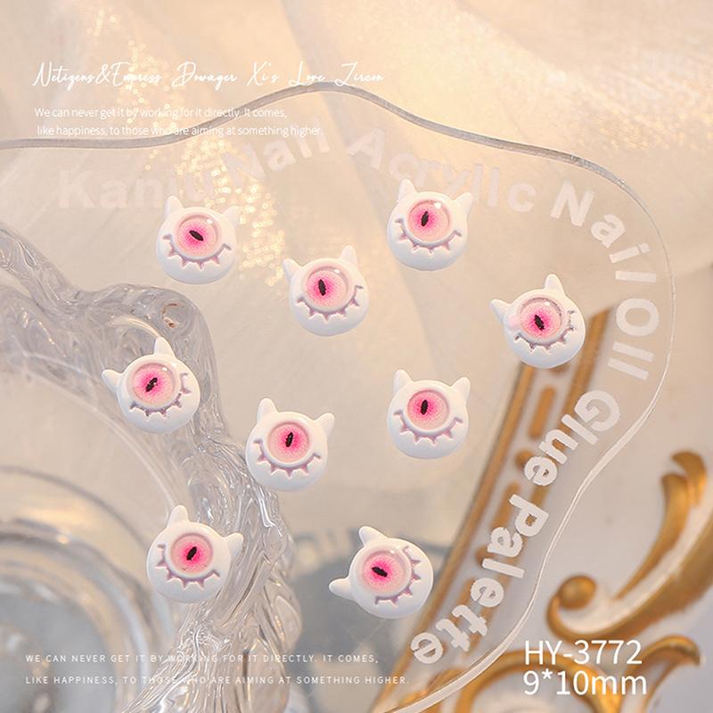 Хэллоуин, сплав для ногтей, индивидуальные капельные масляные украшения, голова тыквы, череп, аксессуары, гальваническая дрель для ногтей