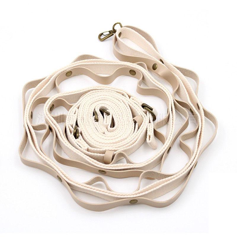 Многофункциональный шнур для кемпинга, кожаная стропа, веревка для навеса, палатка, веревка с пряжкой, бельевая веревка
