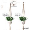Hemp Rope Hand-Woven Hanging Flower Basket Net
