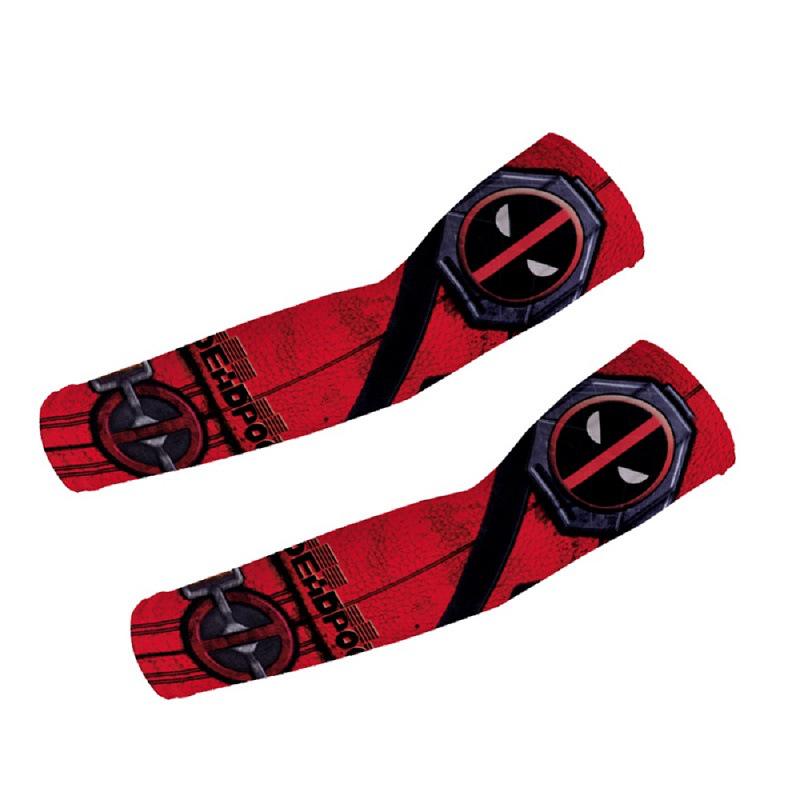 Unisex Kids Summer Sun Protection Arm Sleeves - Cute Spiderman, Iron Man, Batman Design for Outdoor Play