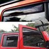 Car Side Window Wind Deflectors Vent Visors Sun Wind Rain Shield for Jeep Wrangler JL Unlimited 2018-2022/JK 2007-2018