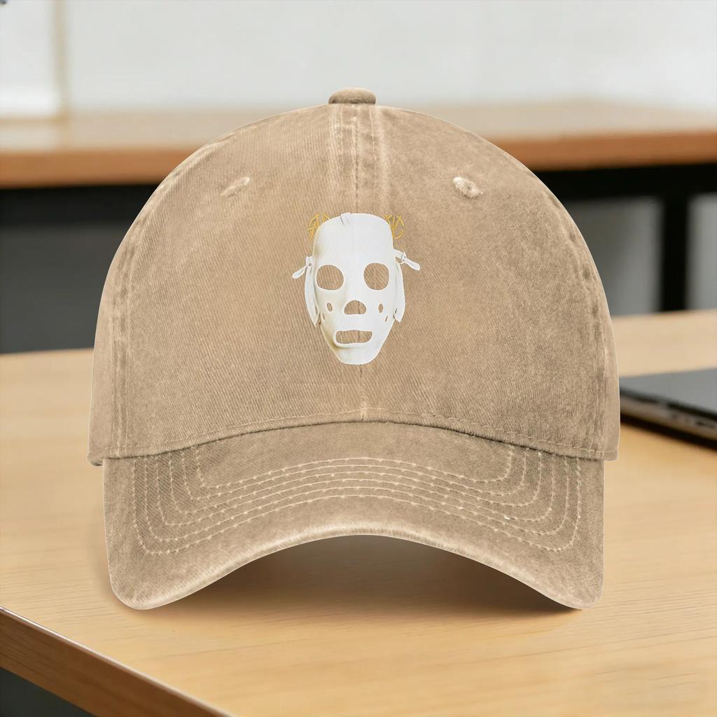 JJK Golden Maknae same style Mask graphic Casual Baseball Cap Summer Trucker Hat Breathable Running Snapback Cap Baseball Caps