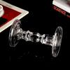 Glass Candle Holder for Candlestick  Clear Tapered Candle Holders Bulk for Standard Candle Sticks for Wedding