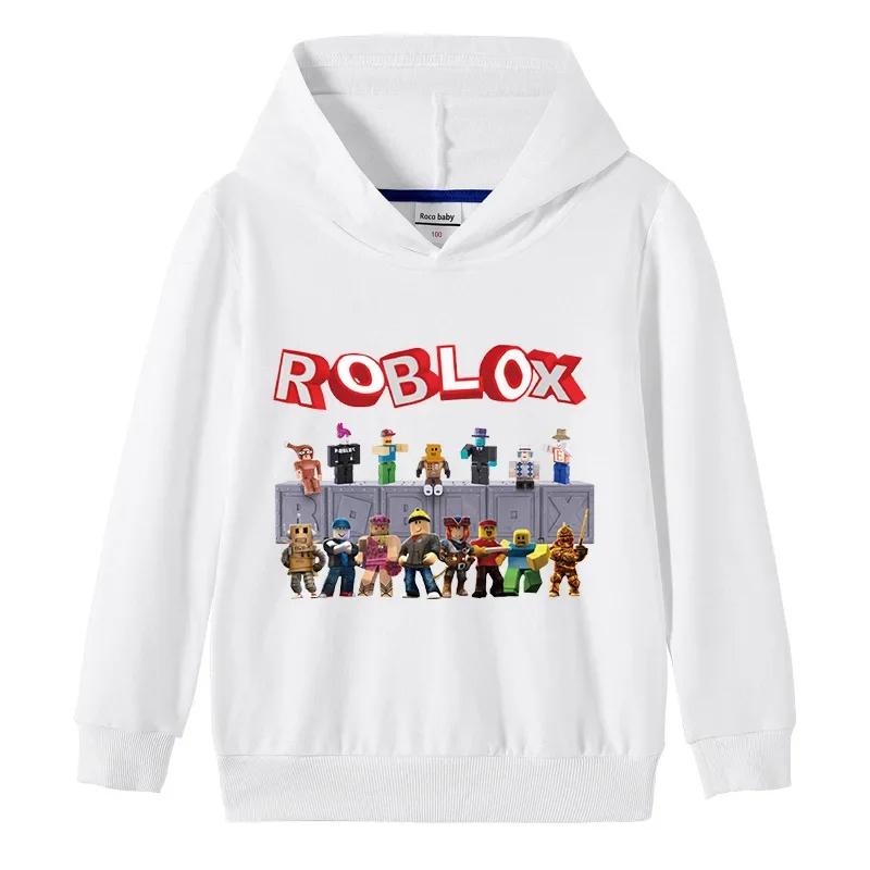 Roblox Cartoon Anime Children Costume Spr Hoodie Kids Clothes 2025Funny Haruno Sakura Hoodies for Teen Girls Baby Sweatshirt