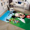 3D Printed Mickey Mouse,Donald Duck,Goofy Anti-Slip Rug - Machine Washable Office Rug for Living Room, Bedroom, Office - Multiple Sizes