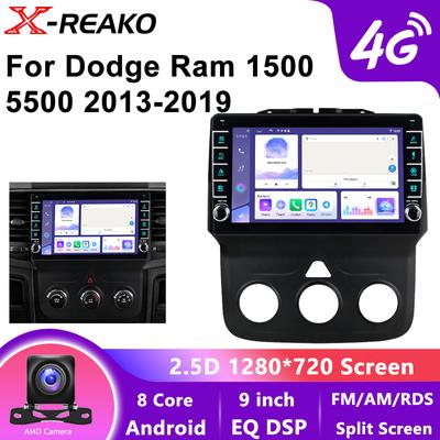 9-дюймовый DSP RDS Android 13 Радио Стерео Для Dodge Ram 1500 5500 2013 2014-2019 Carplay 8Core Мультимедийный Плеер LTE 4G+Wifi Carplay Auto