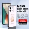 Пасхальный чехол для телефона Redmi Note 14 13 12 11 Pro Plus S 5G 14C A3, мягкий черный чехол для телефона