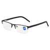 Classic Half Frame Reading Glasses Men Women Fashion Rectangle Presbyopic Eyeglasses Business Hyperopia Anti Blue Light Glasses
