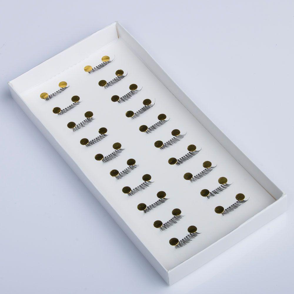 10 пар/комплект накладных ресниц полууголковый макияж глаз бьюти-инструменты натуральные накладные ресницы