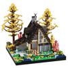 Lego Лесной Деревянный Дом Образовательные Строительные Блоки для Детей - Вилла для Мальчиков Архитектурный Подарок