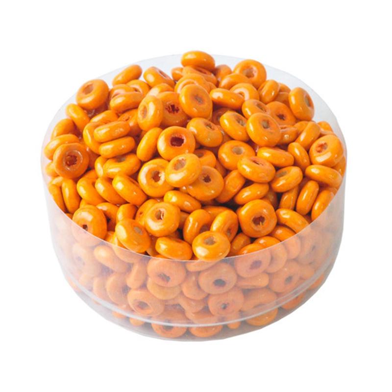 Креативные деревянные конфетные цвета 100 шт. 3*6 мм аксессуары счеты свободные бусины-разделители ожерелье браслет для самостоятельного изготовления ювелирных изделий ручной работы