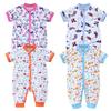 Newborn Boy Girl Infant Clothing Cotton Button Short Sleeve Rompers Winter Spring One Piece Kid Long Sleeve Kidswear Aapparel