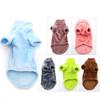 Pet Hairless Cat Clothes Autumn and Winter Clothes High Collar Thick Fleece Home Warm Comfortable Breathable Cotton Coat