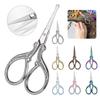 Vintage European Style Scissors Needlework Embroidery Scissors Stainless Steel Craft Scissors for Art Work Everyday Use