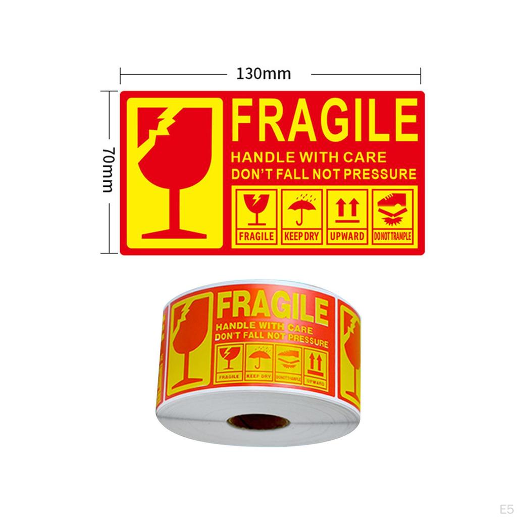 Хрупкие наклейки для транспортировки и перемещения, «Осторожно обращаться», предупреждающие этикетки,