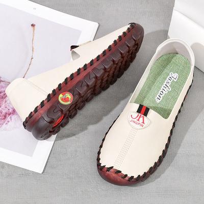 Весенние балетки женские мокасины с мягкой подошвой женские ортопедические туфли без застежек бабушкины балетки мокасины большого размера 42