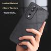 Honor 80 Pro Phone Case, Shockproof Lens Full Protection Soft Case, Simple Luxury Silicone Outer, Leather Case, Gray