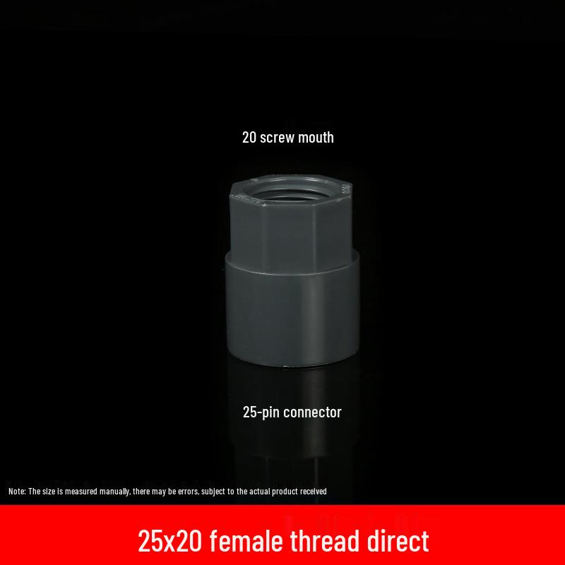 ПВХ Утолщенный Редукционный Соединитель с Внутренней Резьбой