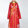 Monkey D Luffy Egghead Cospaly Costume Anime OP Red leather coat skirt hat shoe cover Halloween party cute woman man uniform