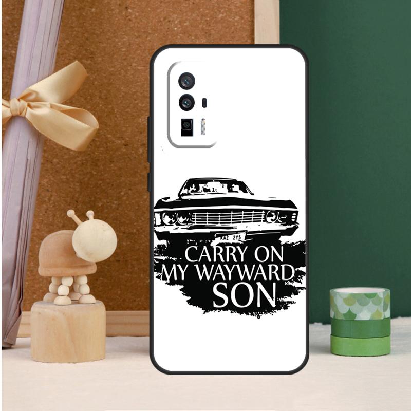 Сверхъестественное CARRY ON WAYWARD SONS Чехол Для Xiaomi 13 14 Ultra 13T 12T 11T 12 Lite POCO X6 M6 Pro X3 X4 X5 F3 F4 M5s F5 Чехол