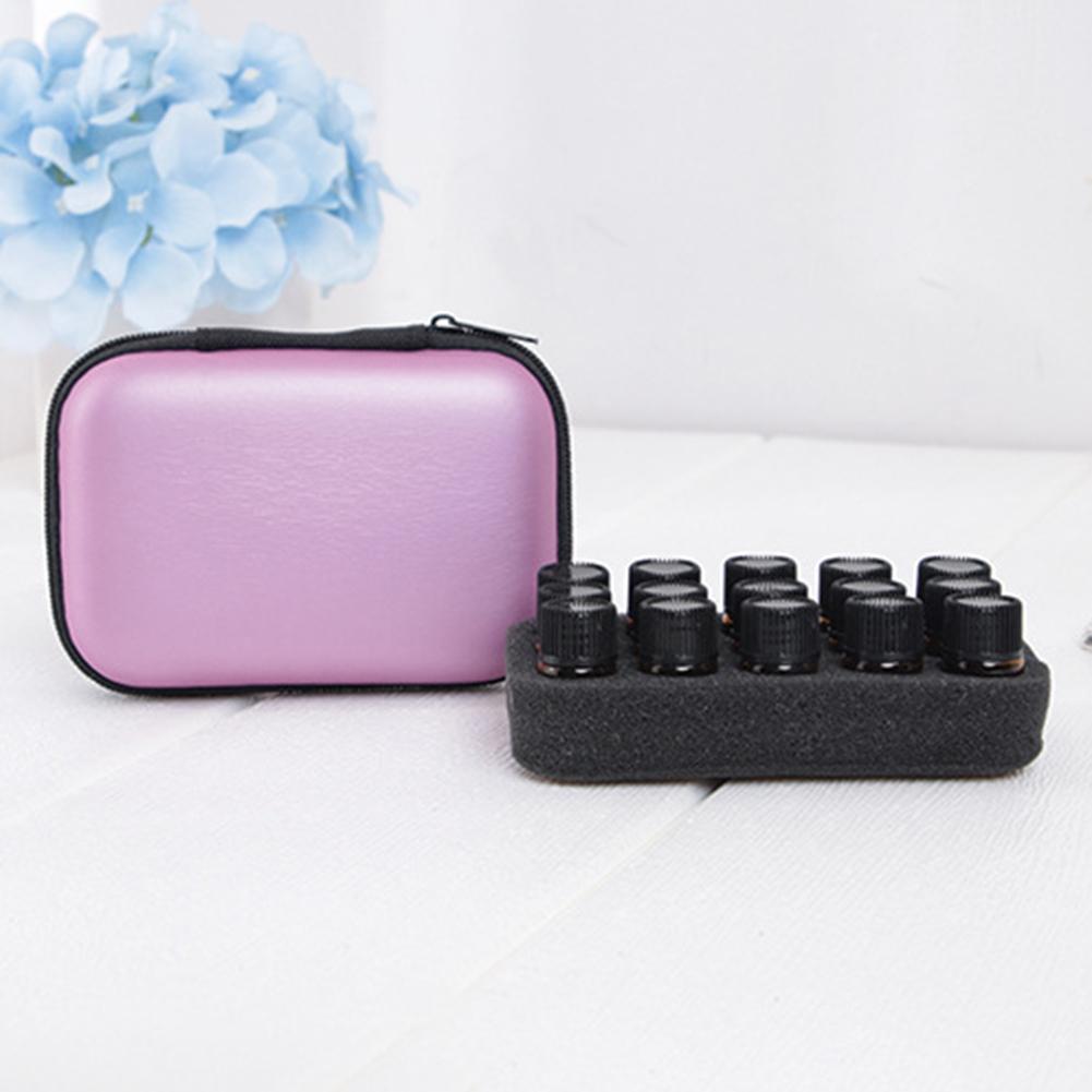 30/15 Slot Essential Oil Bottle Holder Case for 1-10ml Aromatherapy Roller Container Portable Travel Carrying Box Home Organizer