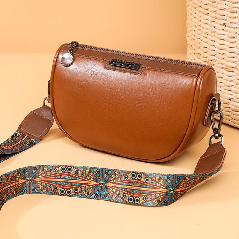 Yogodlns Модные маленькие сумки-седла из искусственной кожи для женщин, винтажная дизайнерская однотонная сумка через плечо через плечо