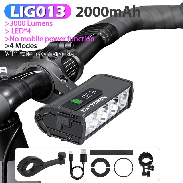 Bicycle Light Front 10000Lumen Bike Light 10000mAh Waterproof Flashlight USB Charging MTB Road Cycling Lamp Accessories 7