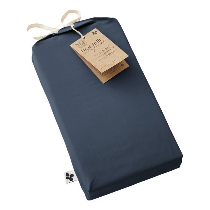 Drap housse "Salomé" Viscose de bambou 120 fils/cm² toutes dimensions - 180x200 - Salomé Minuit