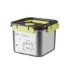 Cui Da Huang Lazy Bear 304 Stainless Steel Food Storage Container