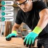 5pairs Anti Slip Nitrile Gloves Full Finger Industrial Protective Gloves Household