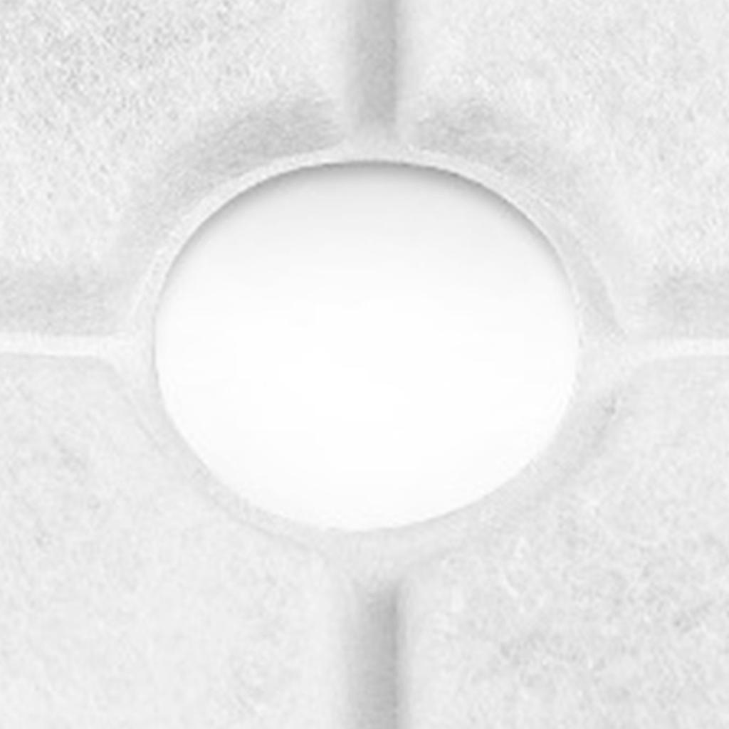 4pcs Cat Water Fountain Filters Activated Carbon Resin Round Replacement Multi Triple Water