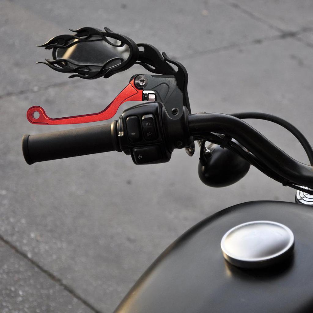 Motorcycle Short Brake Clutch Levers Handle for WR250 Replacement Aluminum Brake Clutch Lever Adjustable Brake Lever